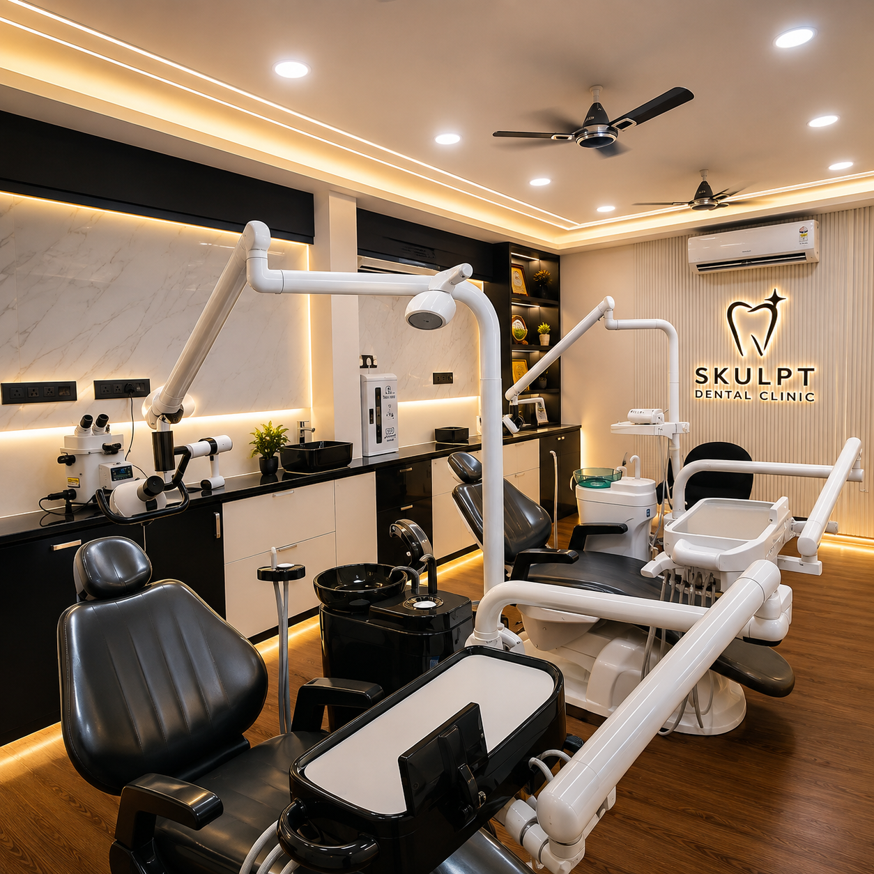 SKULPT Dental Clinic modern treatment room